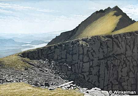 Liathach - Aquatint