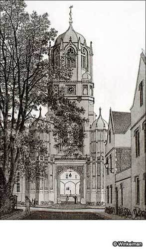 TOM TOWER, WEST Etching & Aquatint